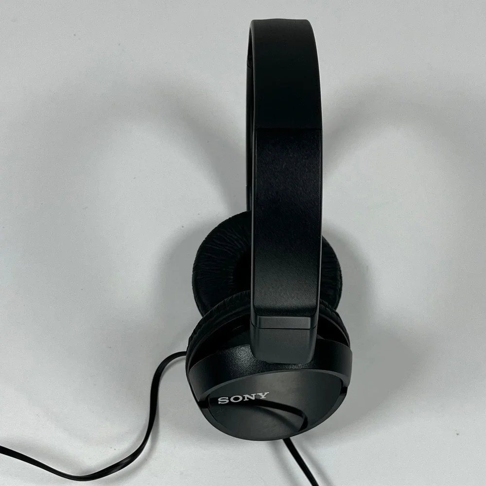 Sony MDR-ZX110 Wired On-Ear Headphones Black Foldable MDRZX110/B‎